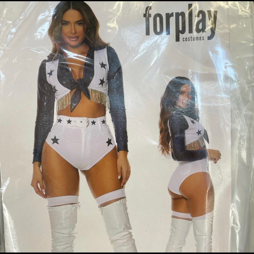 Brand New Dallas Cowboys Cheerleader Costume
